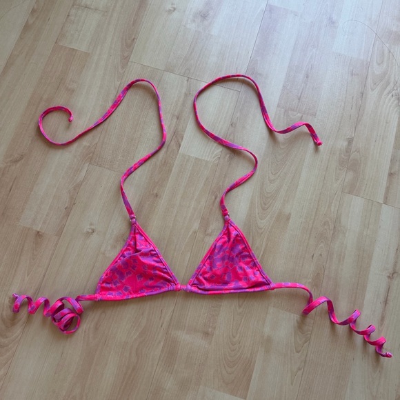 Wicked Weasel Micro Bikini Set Neon Pink Purple Tie-dye - Picture 2 of 9